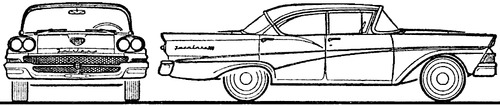 Ford Fairlane 4-Door Sedan (1957)