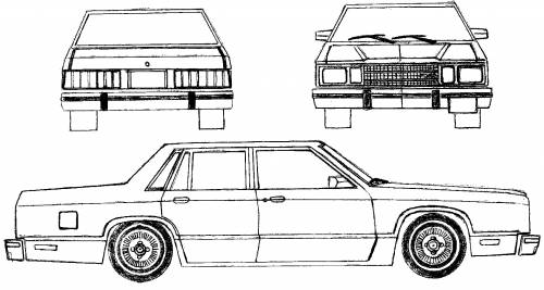 Ford Fairmont 4-Door Sedan (1978)