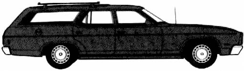 Ford Fairmont Wagon (AUS) (1978)