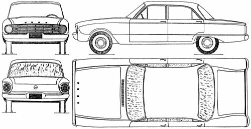 Ford Falcon 4-Door Sedan (1960)