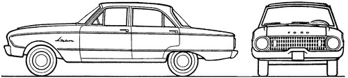 Ford Falcon 4-Door Sedan (1961)