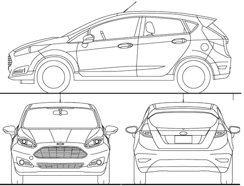 Ford Fiesta 5-Door (2015)
