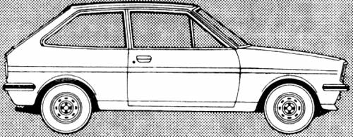Ford Fiesta Mk.I 1.0 L (1980)