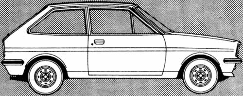 Ford Fiesta Mk.I 1.1 L (1980)