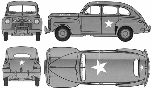 Ford Fordor Staff Car (1942)