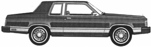 Ford Granada 2-Door GL (1981)