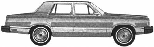 Ford Granada 4-Door GL (1981)