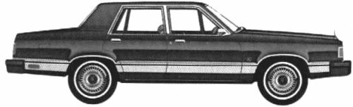 Ford Granada 4-Door L (1981)