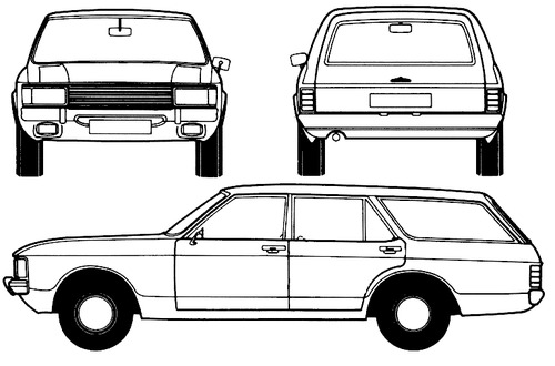 Ford Granada Mk.I Estate (1972)
