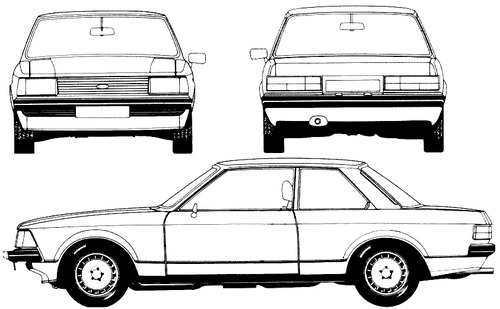 Ford Granada Mk.II 2-Door (1977)