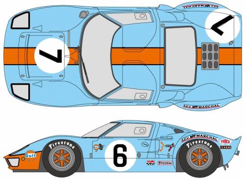 Ford GT40 LM (1969)