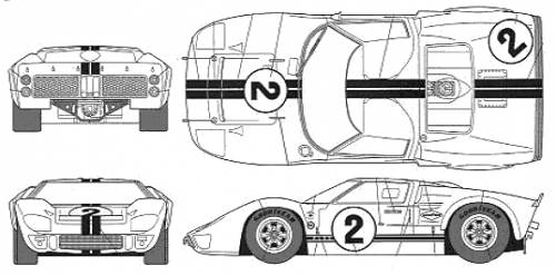 Ford GT40 Mark II Daytona