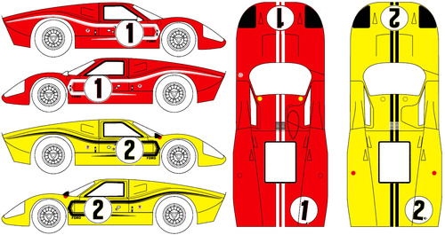 Ford GT 40 Mk.IV Le Mans (1967)