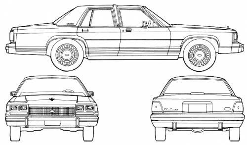 Ford LTD Crown Victoria (1990)