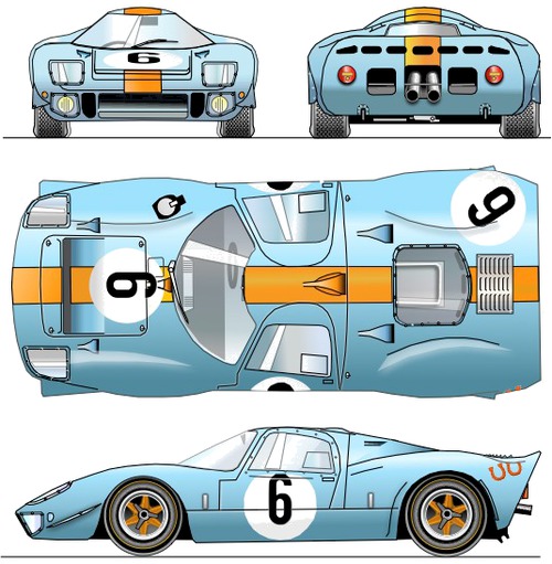 Ford Mirage GT 40 (1967)