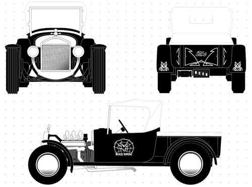 Ford Model T Black Widow Hot Rod (1927)