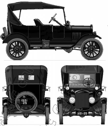 Ford Model T Tourer (1924)