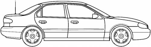 Ford Mondeo 4-Door (1996)