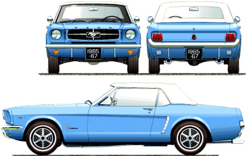 Ford Mustang 289 Convertible (1965)