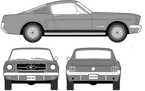Ford Mustang 2+2 Fastback (1965)