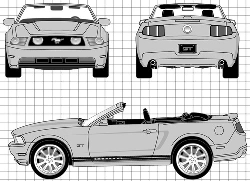 Ford Mustang GT Convertible (2010)