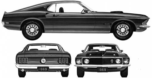 Ford Mustang Mach I 428 (1969)