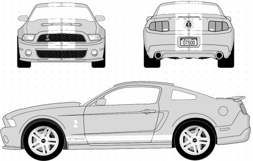Ford Mustang Shelby GT500 (2010)