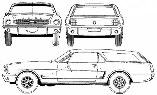 Ford Mustang Wagon (1965)
