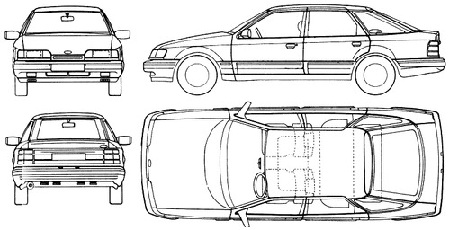 Ford Scorpio 5-Door (1989)