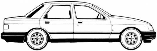 Ford Sierra Sapphire 2.0i Ghia (1988)