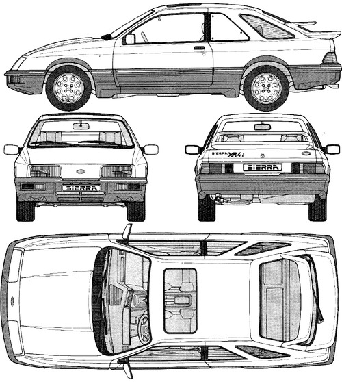Ford Sierra XR4i (1984)