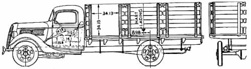Ford Srake Truck (1937)