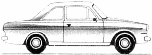 Ford Taunus 12M P4 2-Door (1964)