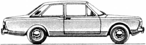 Ford Taunus 17M P7 2-Door (1970)