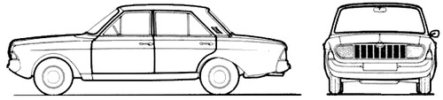 Ford Taunus 20M P5 4-Door (1965)