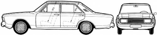 Ford Taunus 20M P7a 4-Door (1969)