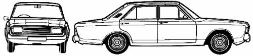 Ford Taunus 20M P7B 4-Door (1969)