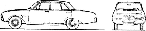Ford Taunus P3 17M 4-Door (1963)