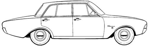 Ford Taunus P3 17M 4-Door (1963)