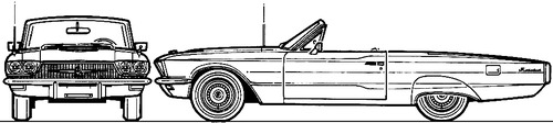 Ford Thunderbird Convertible (1966)