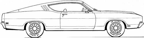 Ford Torino 2-Door Hardtop (1969)