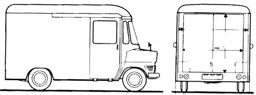 Ford Transit Parcel Van Mk.I (1968)