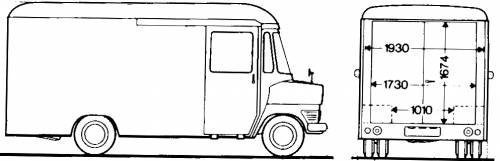 Ford Transit Parcel Van Mk.I lwb (1968)
