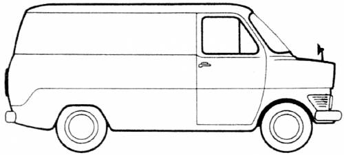 Ford Transit Van (1973)