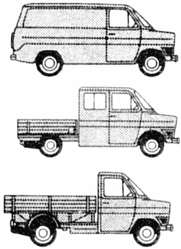 Ford Transit Van Mk.I (1968)