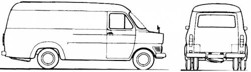 Ford Transit Van Mk.I lwb (1968)