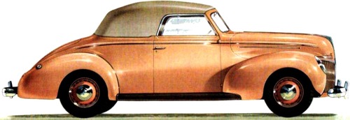Ford V8 Deluxe Convertible Coupe (1939)