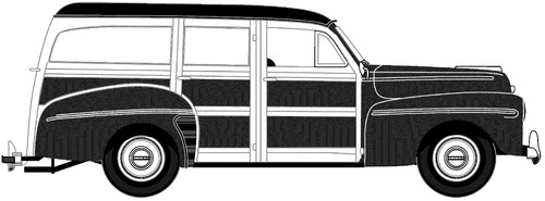 Ford V8 Woodie Wagon (1948)