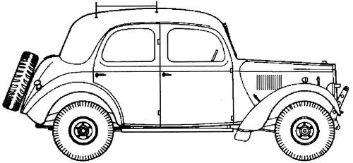 Ford WOT.1 4x2 Saloon