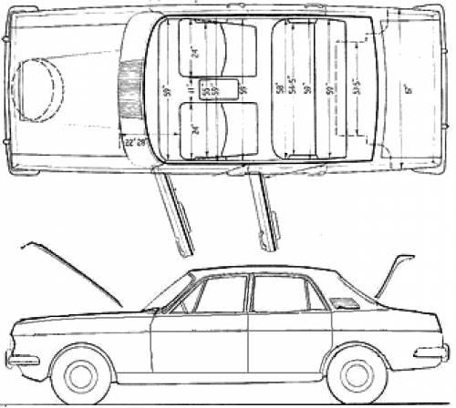Ford Zephyr 6 Mk.IV (1966)